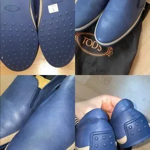 Men’s Tods Leather espadrille size 11 brand new with dust bag Tod main image 2